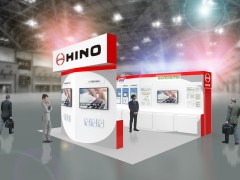 日野自動車と日野コンピューターシステム、「自治体・公共Week 2025」に出展