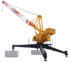 加藤製作所　鉄塔建設作業の“作業性・安全性“を追求 2.8ｔ吊り組立定置式ジブクレーン「CSH36-6」販売開始