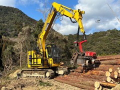 コマツ　-　ハーベスターヘッドのラインナップを拡充 - PC138US-11ハ...