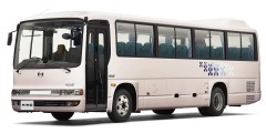日野自動車、中型観光バス「日野メルファ」を一部改良して発売