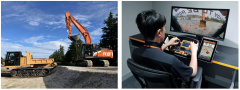 日立建機　「e建機®チャレンジ」に日立建機の遠隔操作ソリューションR...